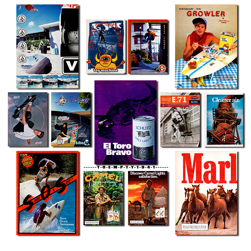 Vintage Fashion Magazine Covers - 1990s Vintage Magazine Covers Poster Canvas