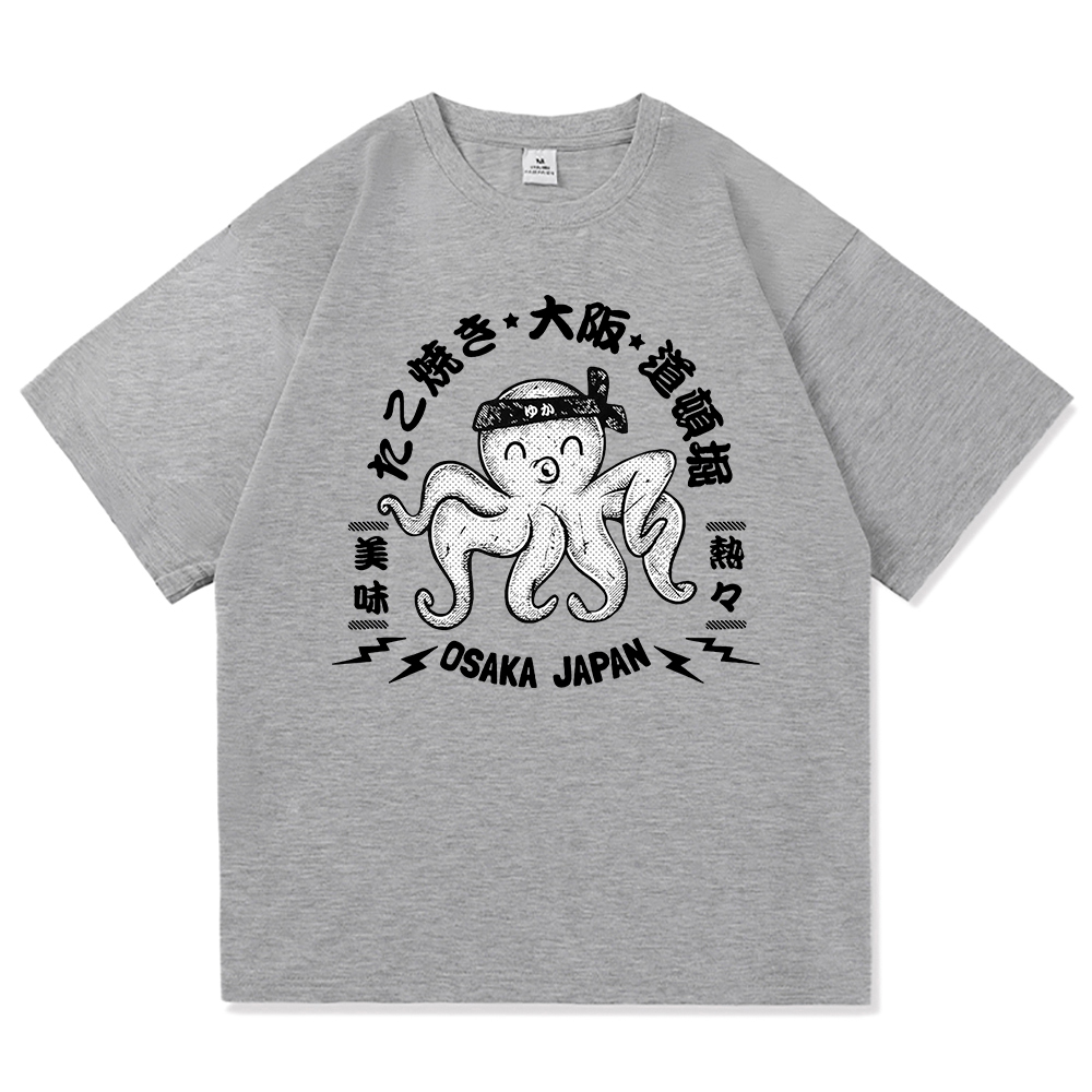 Vintage Fashion Osaka - Osaka Dotonbori Drunken Octopus T Shirts