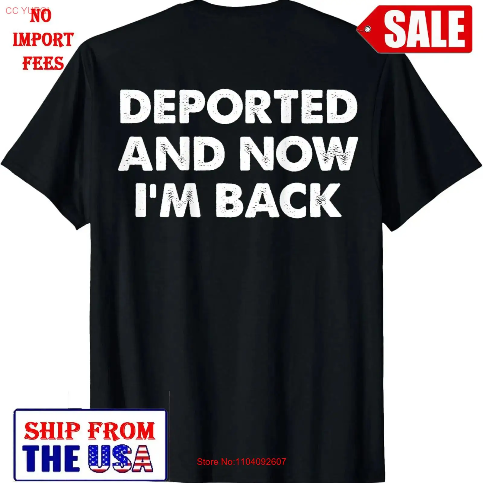 Vintage Fashion Now - Deported And Now I'm Back funny