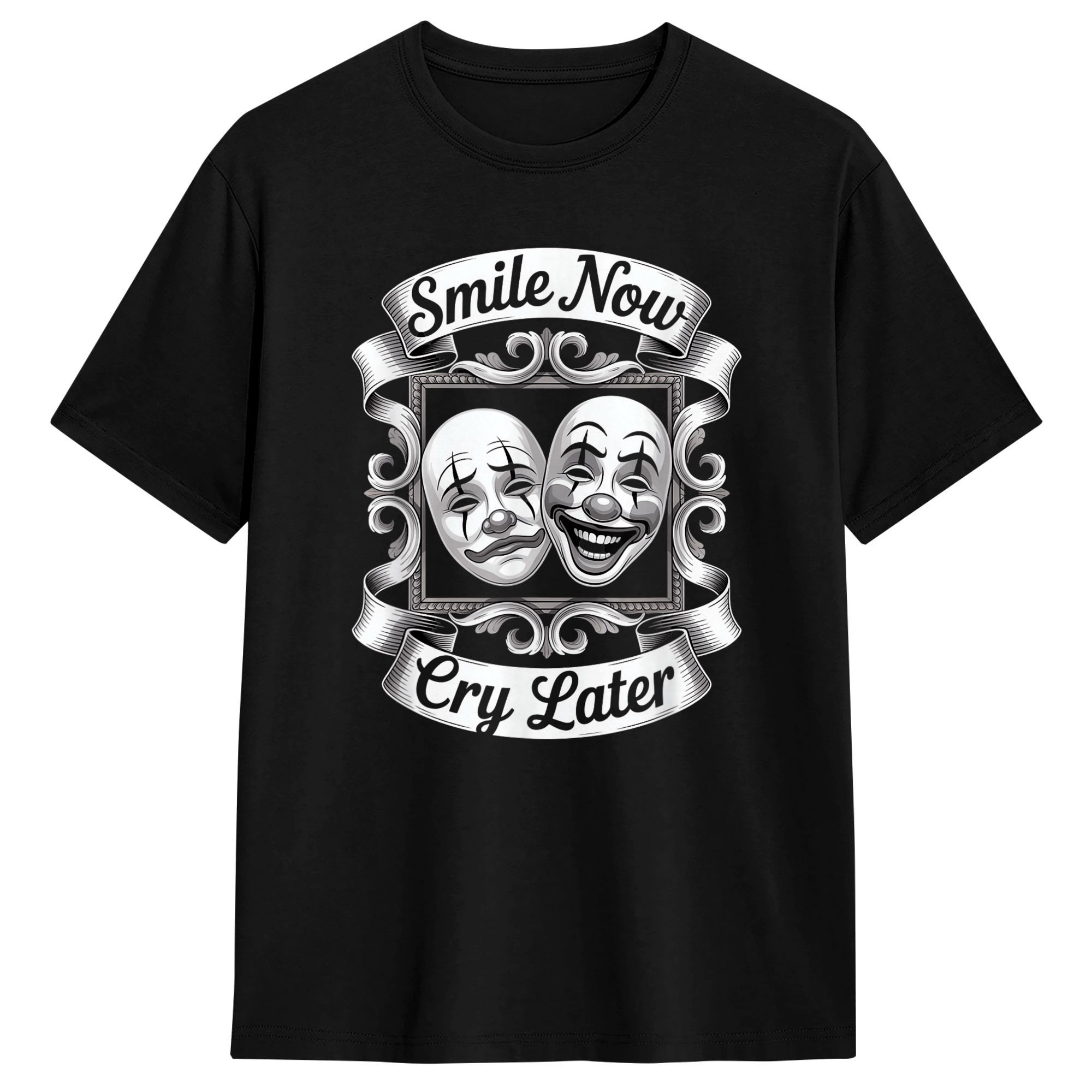 Vintage Fashion Now - Vintage T Shirt Smile Now Cry