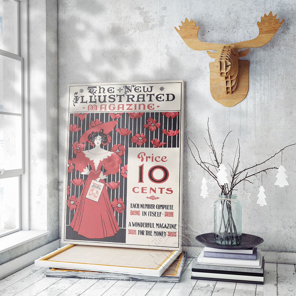 The Penny Magazine 1896 vintag - Vintage Fashion Magazine Covers review and price