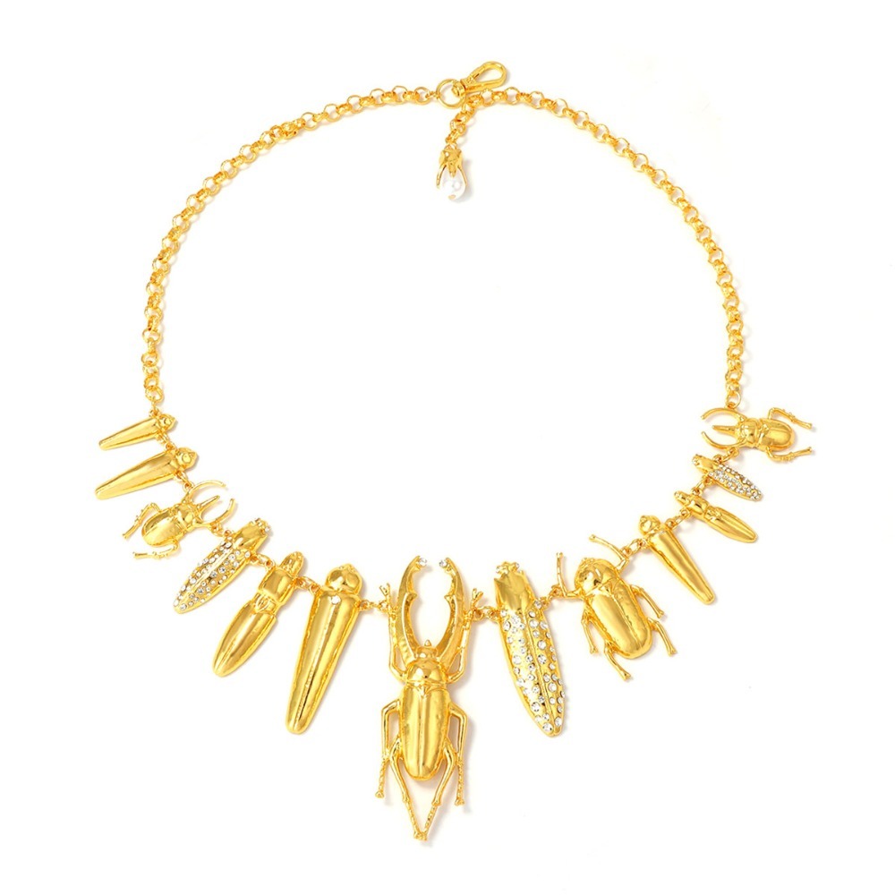 Vintage Gold Beetle Insect Sta - Vintage Fashion Bug review and price