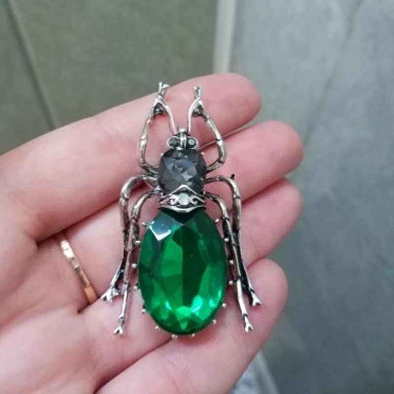Crystal Beetle Brooches for Wo - Vintage Fashion Bug review and price