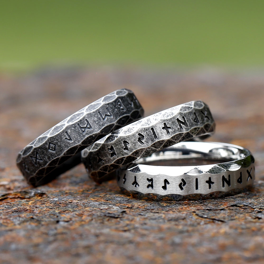 NEW 6MM Stainless steel Ring P - Vintage Fashion Guide review and price
