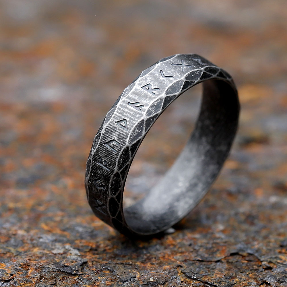 NEW 6MM Stainless steel Ring P - Vintage Fashion Guide review and price