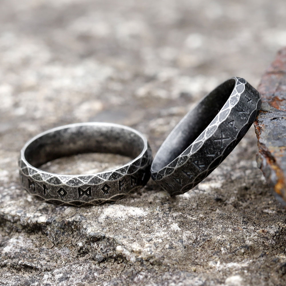 NEW 6MM Stainless steel Ring P - Vintage Fashion Guide review and price