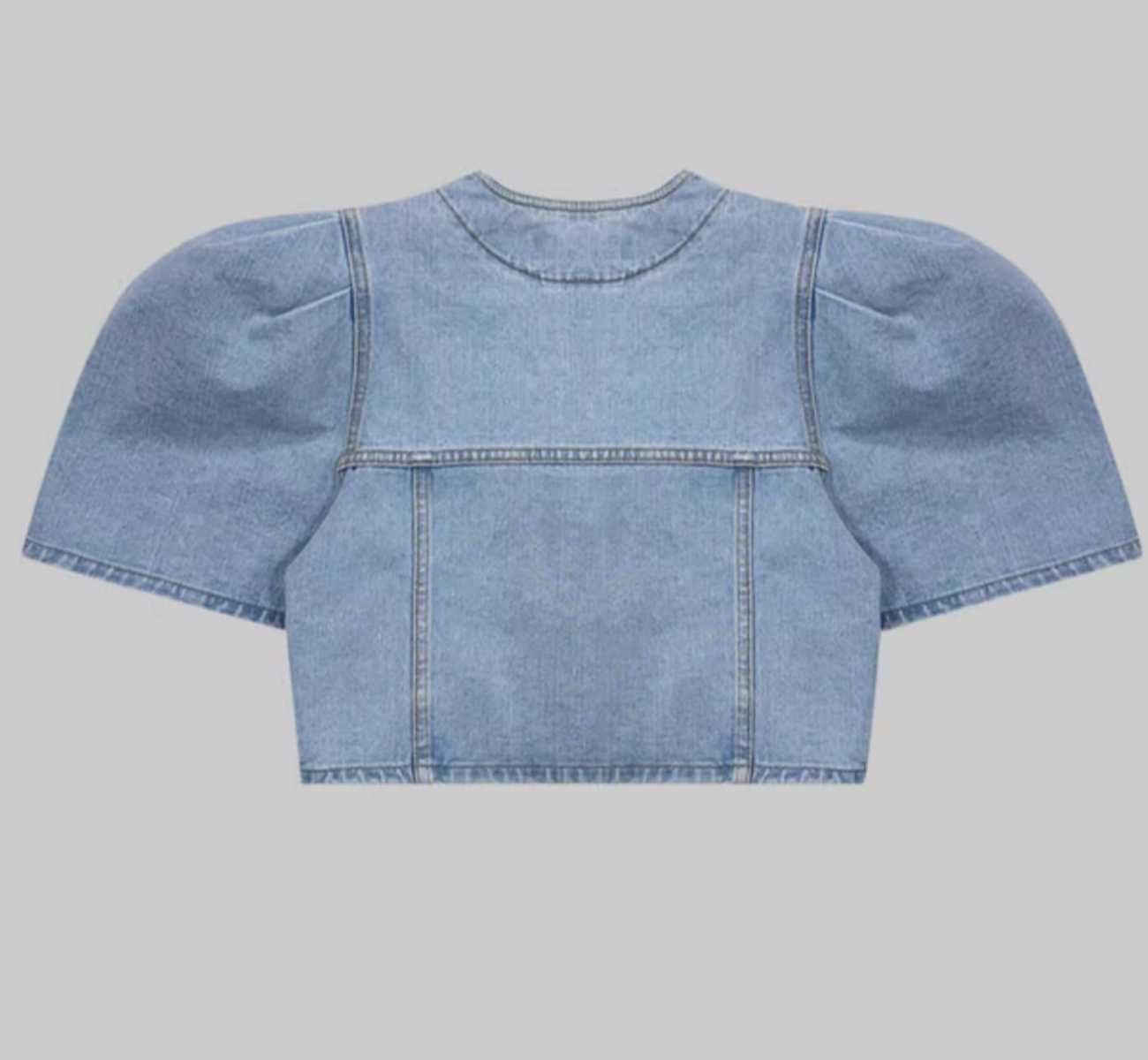 Korean-style vintage short puf - Vintage Fashion Jacket review and price