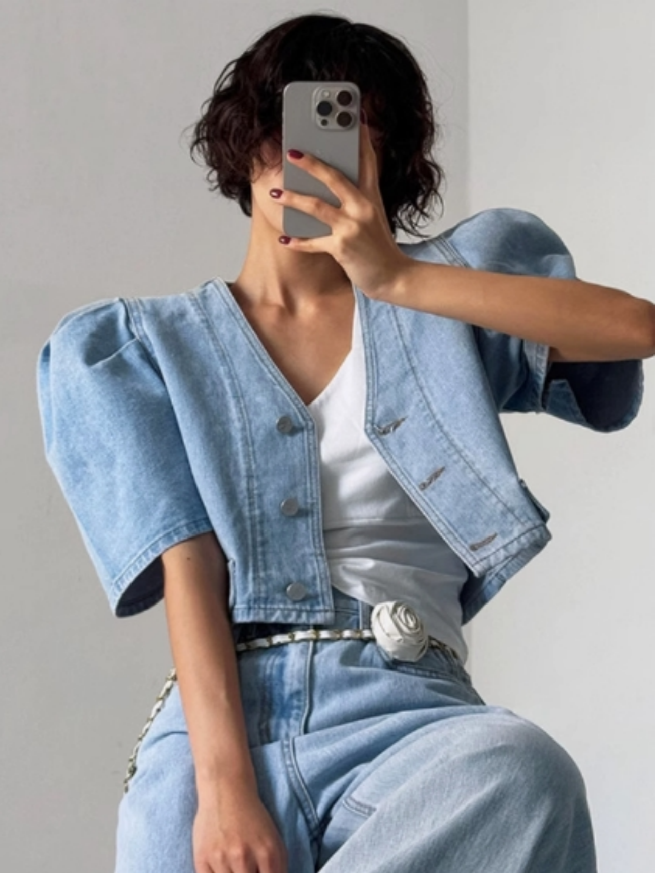 Korean-style vintage short puf - Vintage Fashion Jacket review and price
