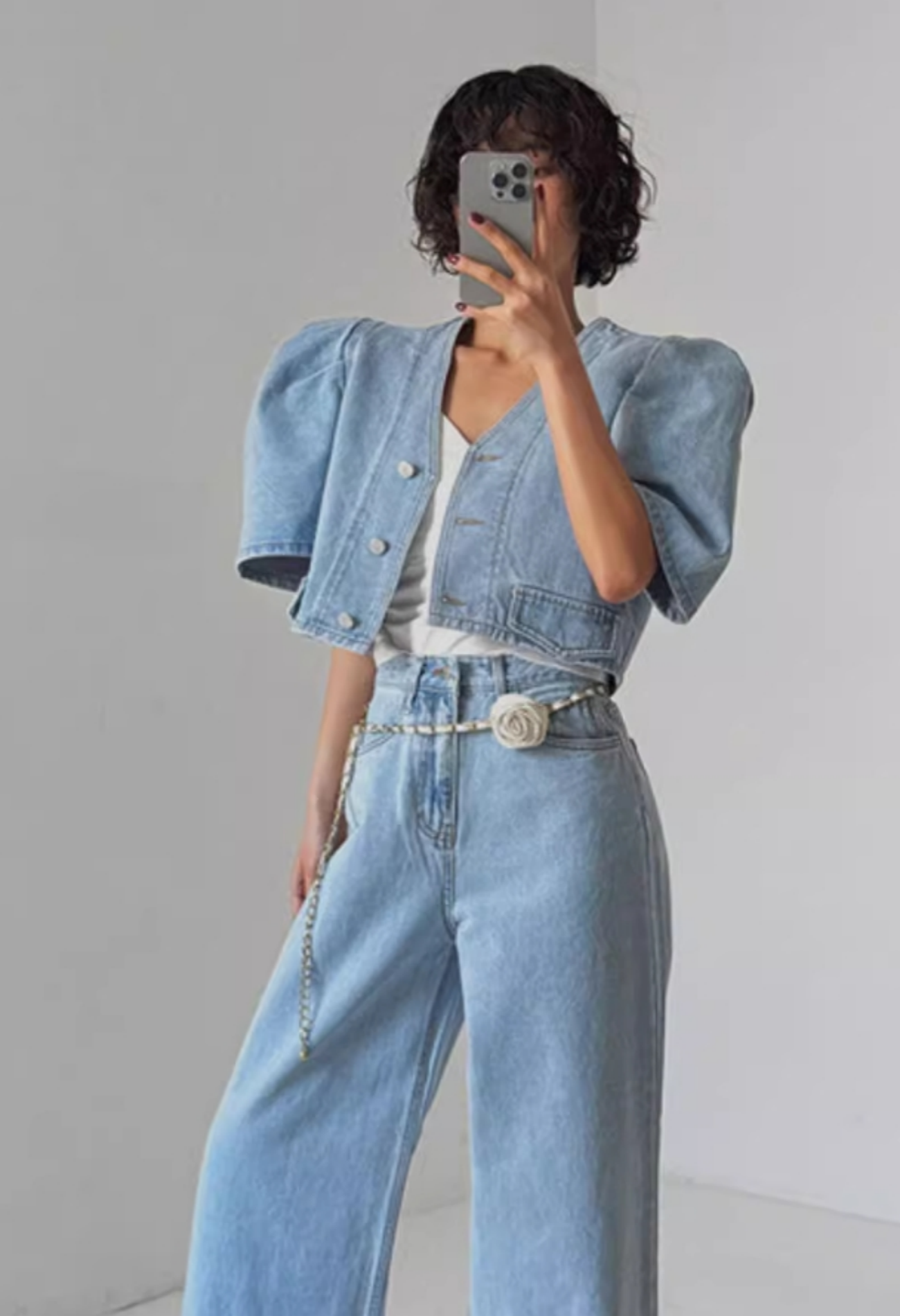 Korean-style vintage short puf - Vintage Fashion Jacket review and price