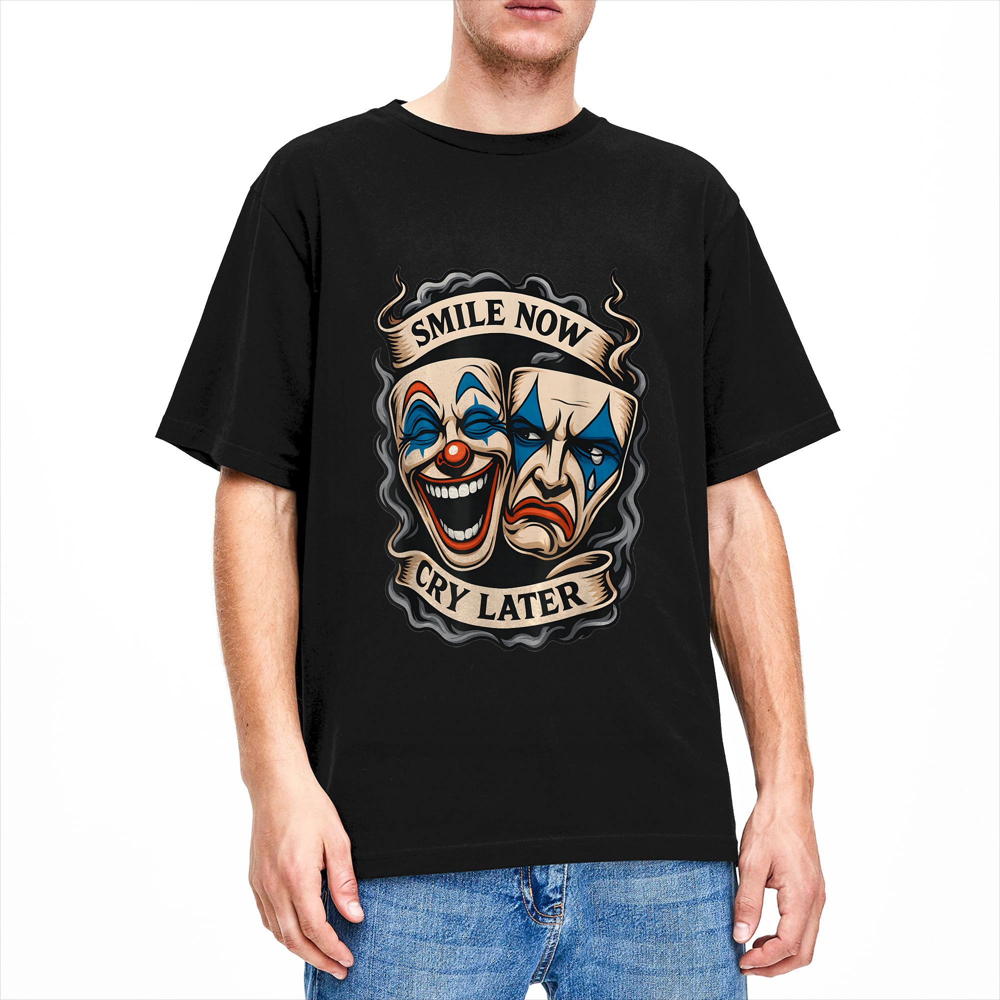 Men Women T Shirt Smile Now Cr - Vintage Fashion Now review and price