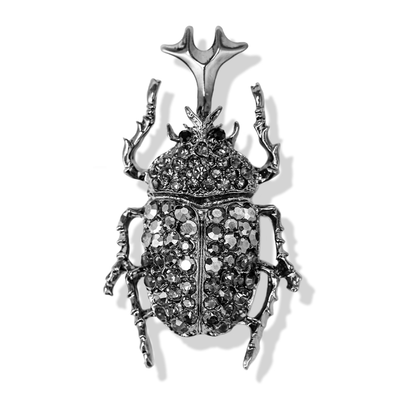 High-end Beetles Enamel Pin Rh - Vintage Fashion Bug review and price