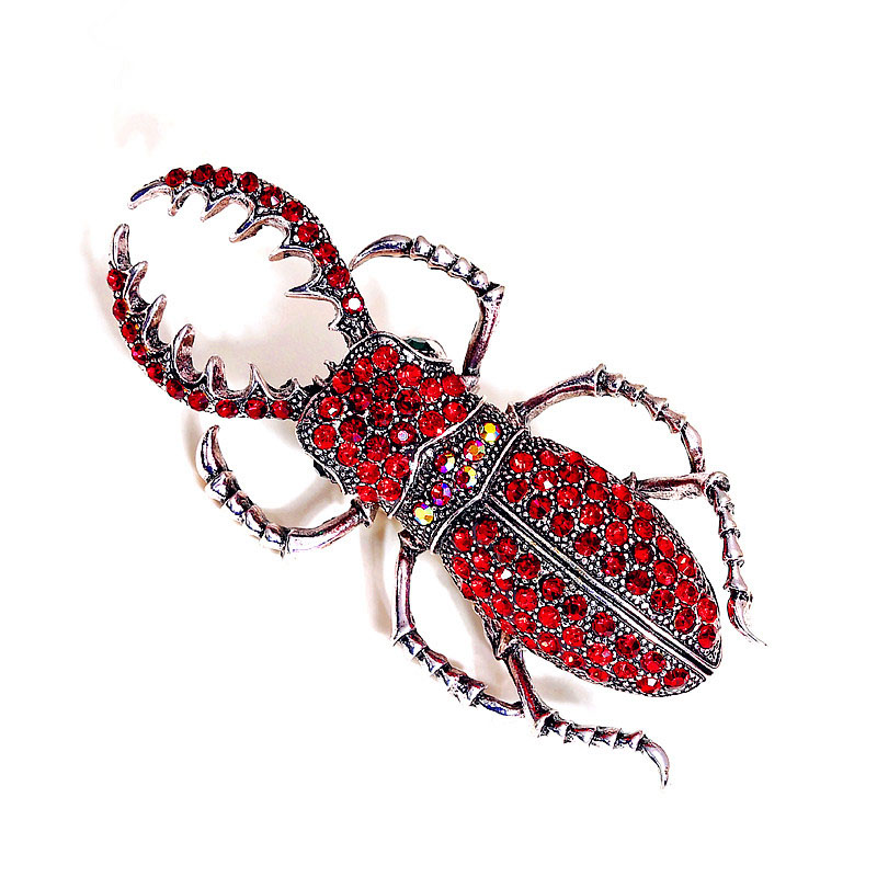 High-end Beetles Enamel Pin Rh - Vintage Fashion Bug review and price