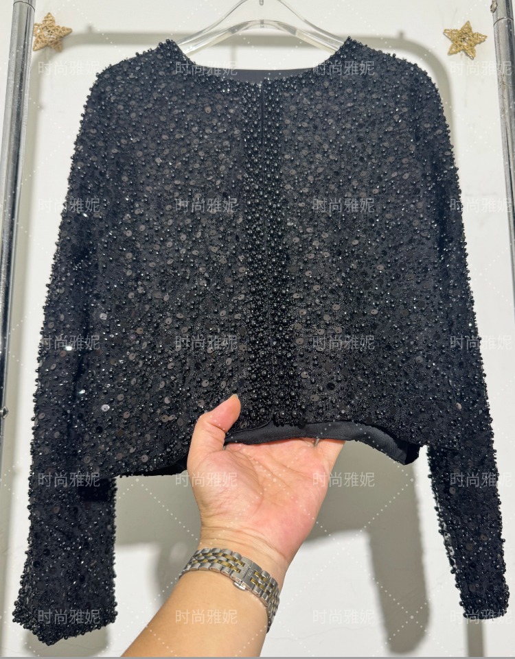Fashion Heavy Sequin Beaded Ca - Vintage Fashion Jacket review and price
