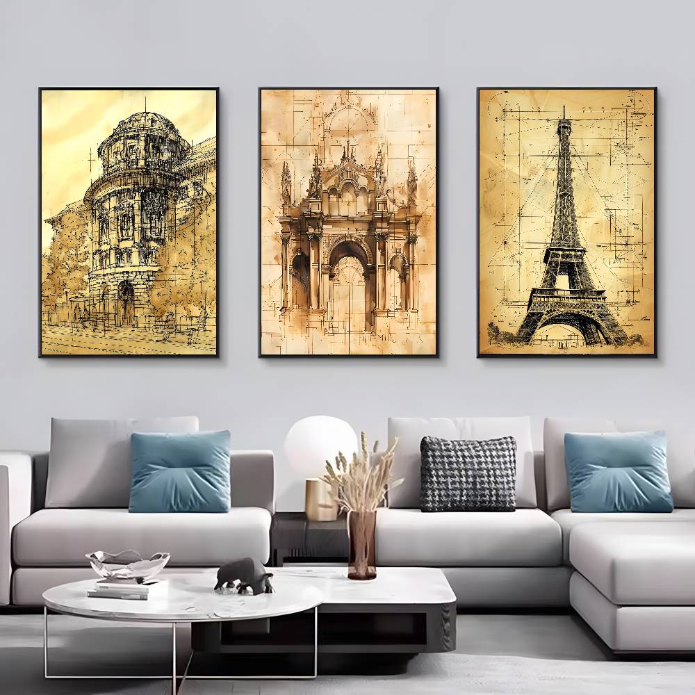 Vintage Architecture Drawings  - Vintage Fashion Drawings review and price