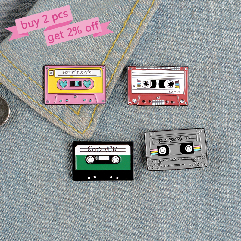 Good Vibes Only Enamel Pins Cu - Vintage Vibes Fashion review and price