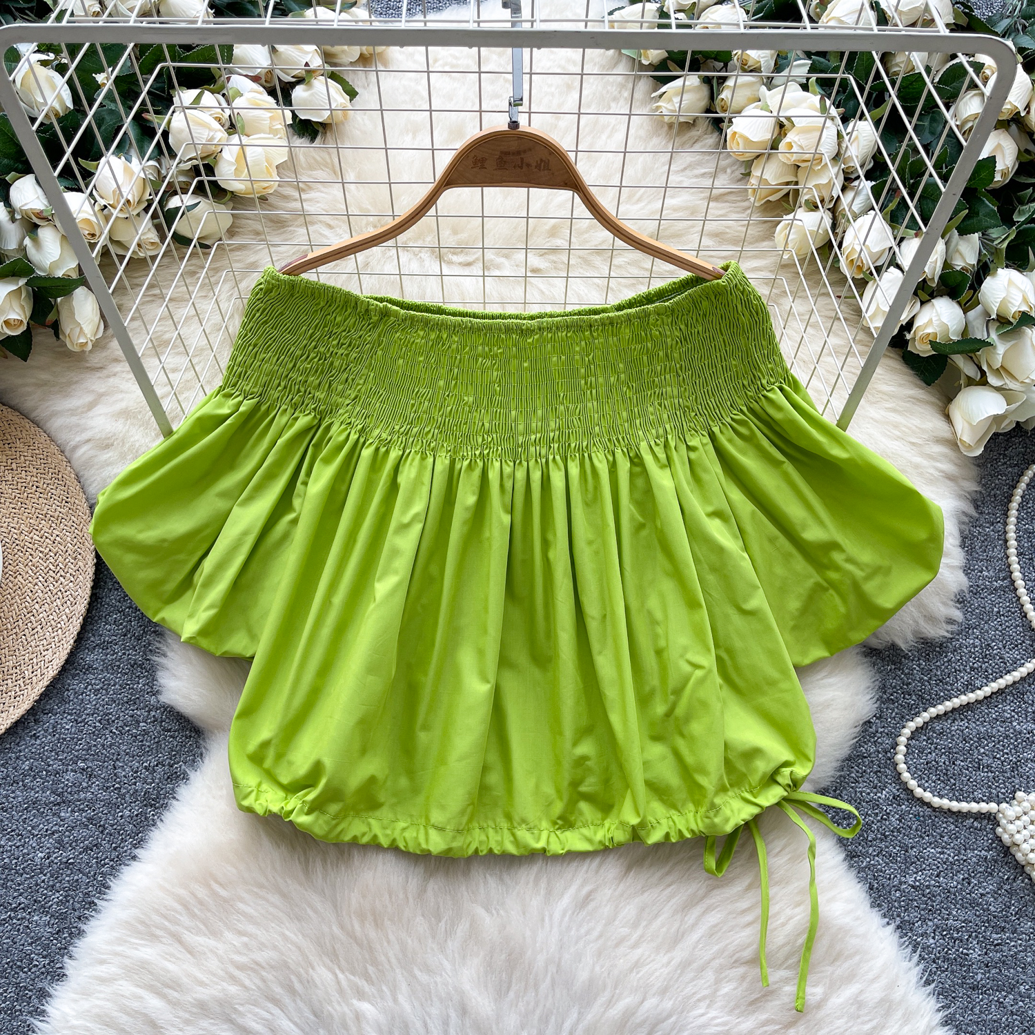 Chic vintage Draw String loose - Vintage Fashion Drawings review and price