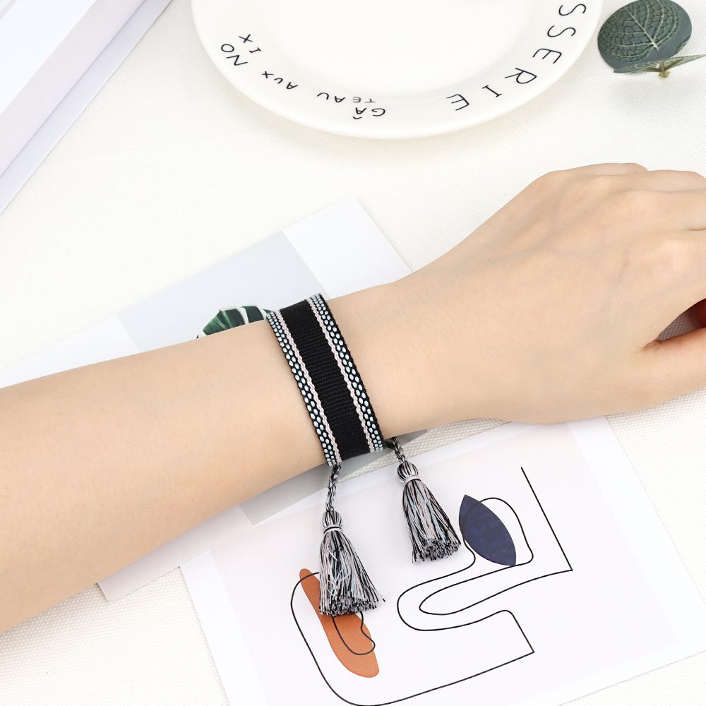 Plain Woven Bracelets Candy Co - Vintage Vibes Fashion review and price