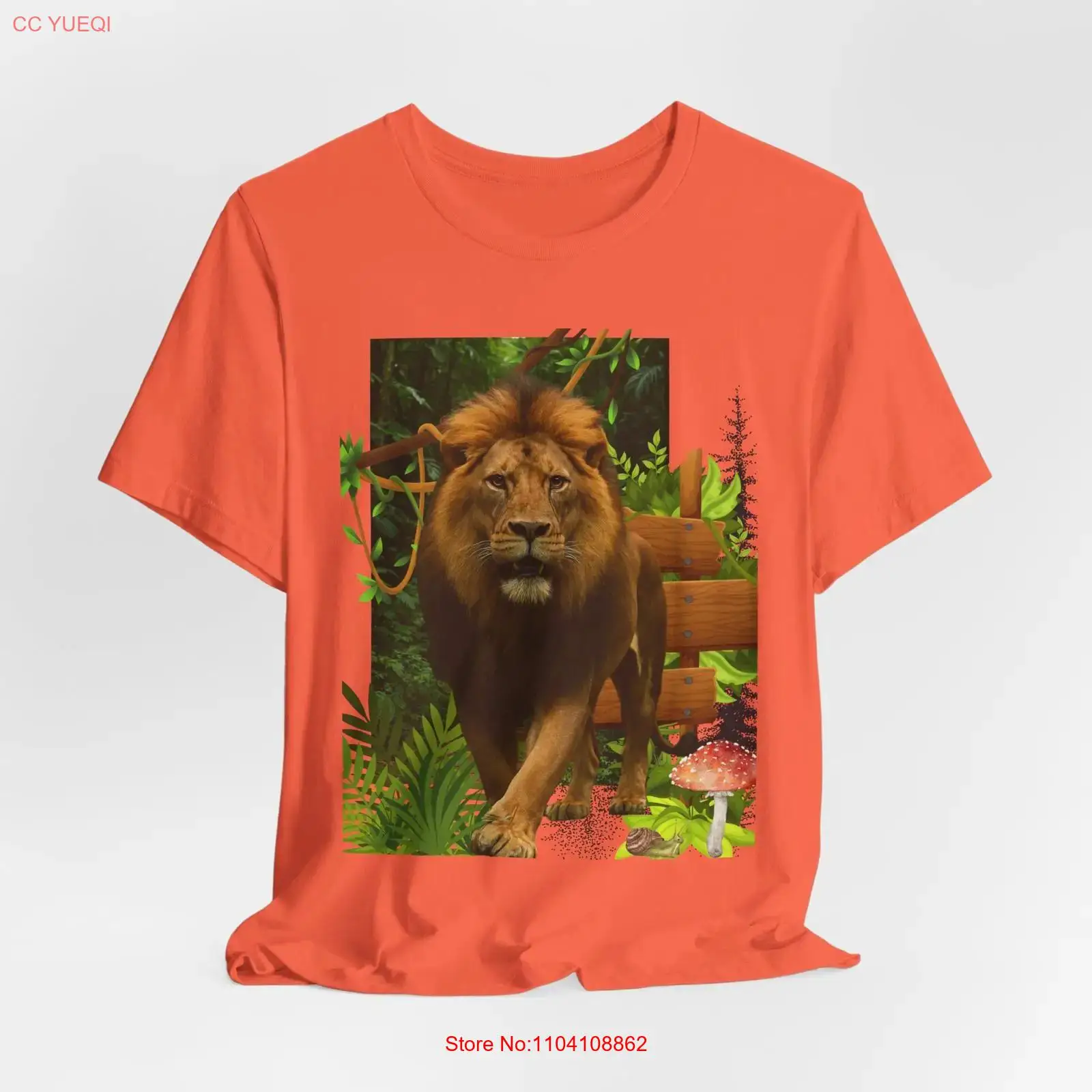 Lion Vibes T Shirt Animal Love - Vintage Vibes Fashion review and price