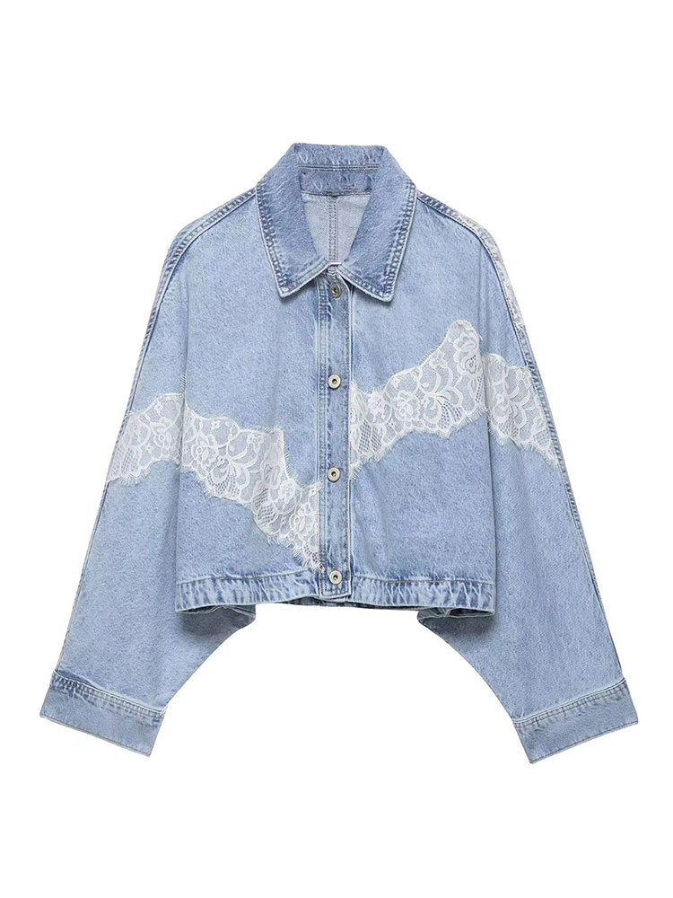 HH Elegant Women Blue Denim Ja - Vintage Fashion Jacket review and price