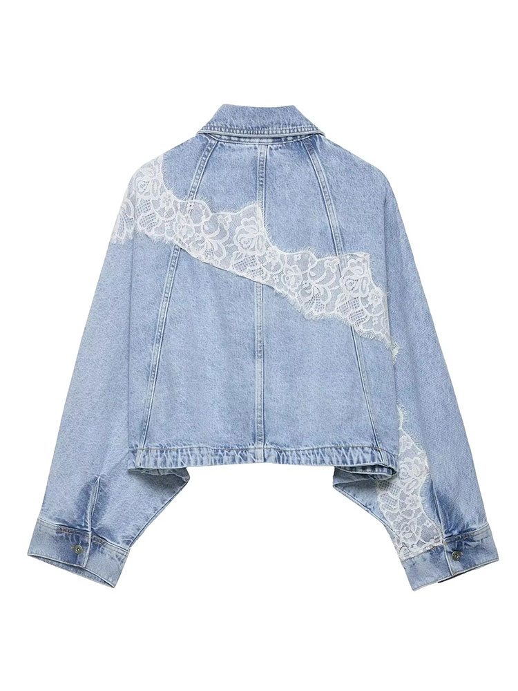 HH Elegant Women Blue Denim Ja - Vintage Fashion Jacket review and price