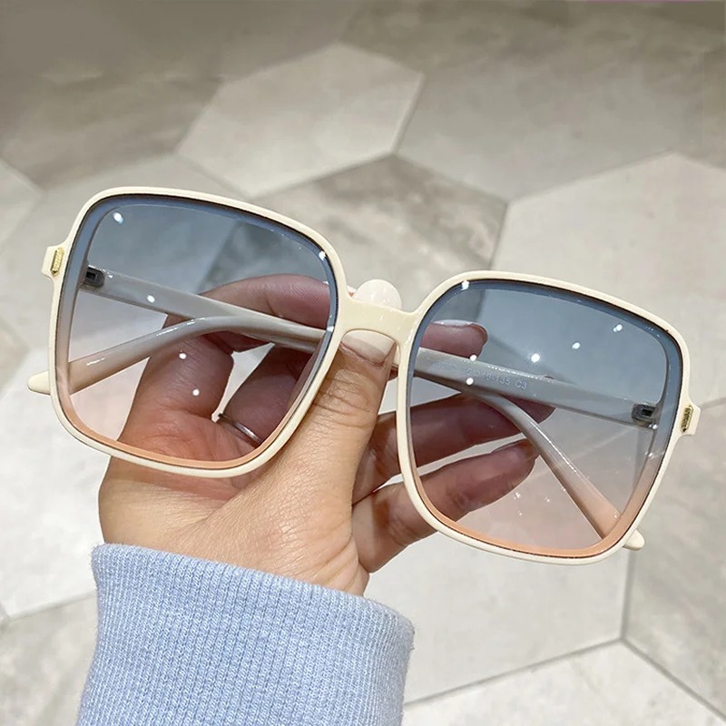 Vintage Oversized Square Sungl - Vintage Fashion Designer review and price