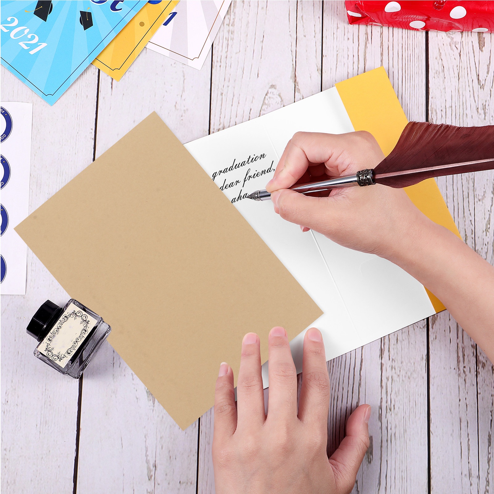 100 Sheets Kraft Paper Light B - Vintage Fashion Drawings review and price