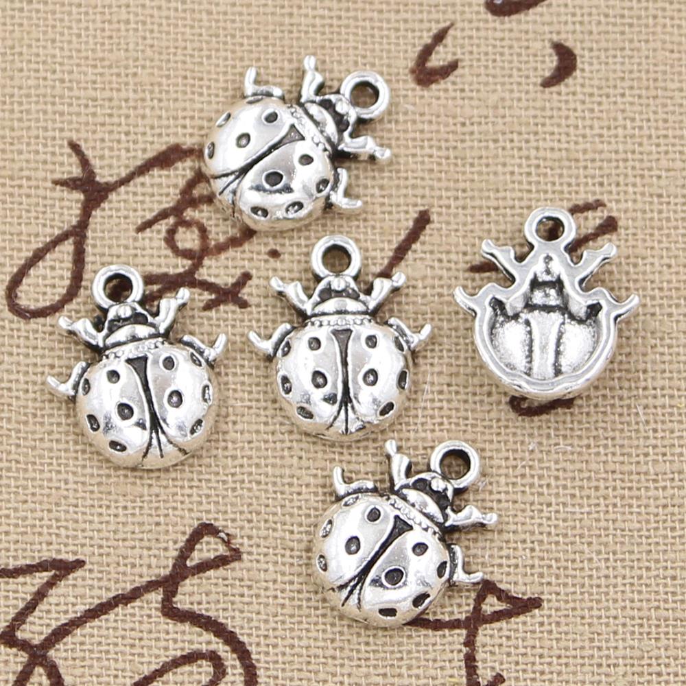 12pcs Charms Ladybug Bug 16x14 - Vintage Fashion Bug review and price
