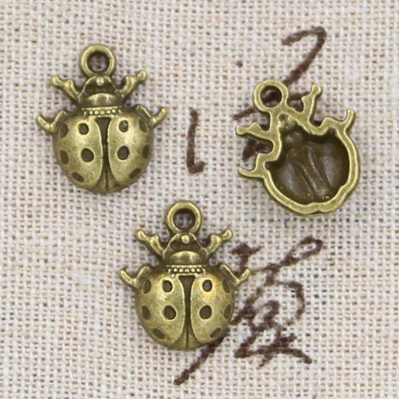 12pcs Charms Ladybug Bug 16x14 - Vintage Fashion Bug review and price