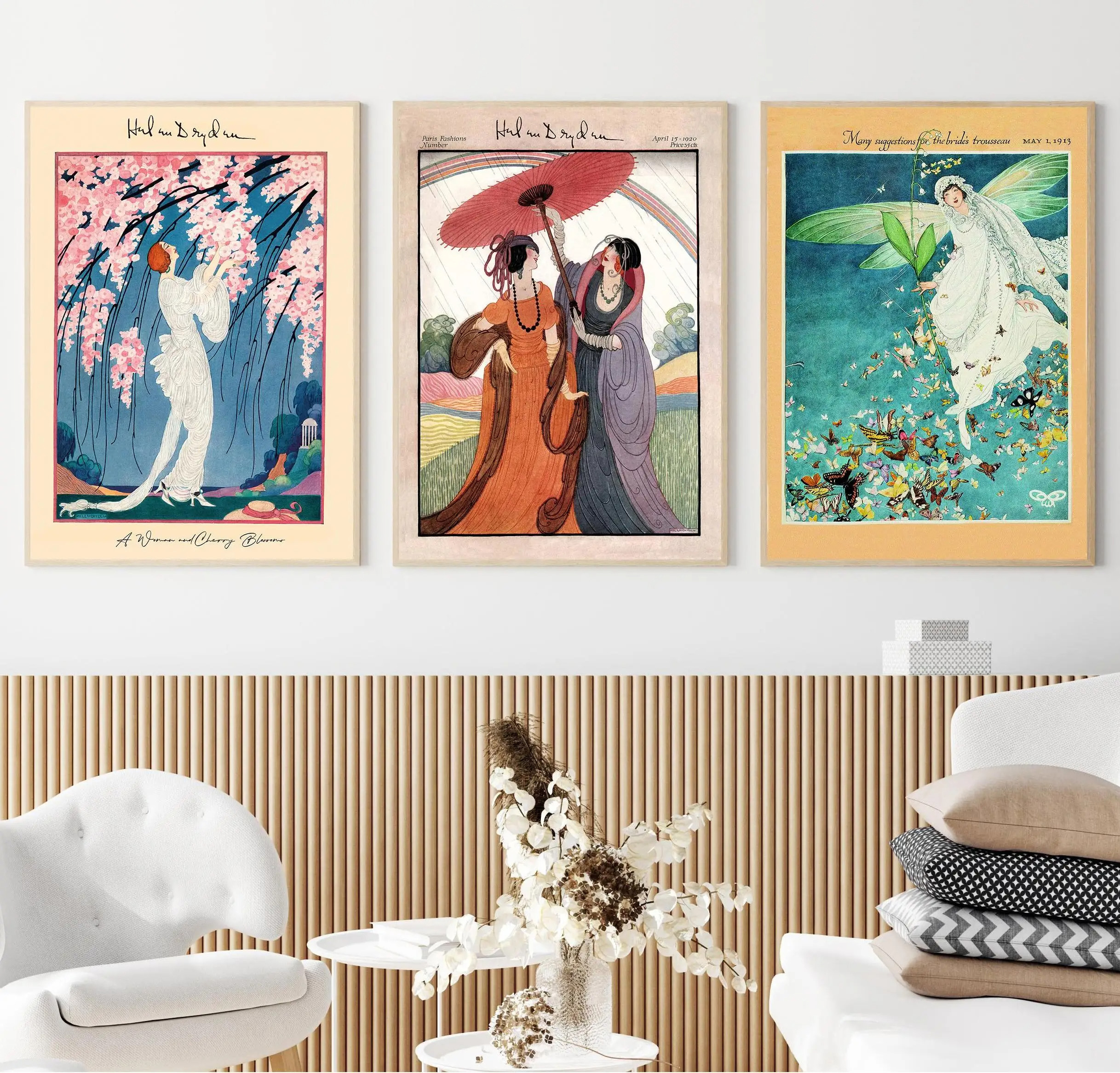 Vintage Magazine Art Covers Il - Vintage Fashion Magazine Covers review and price