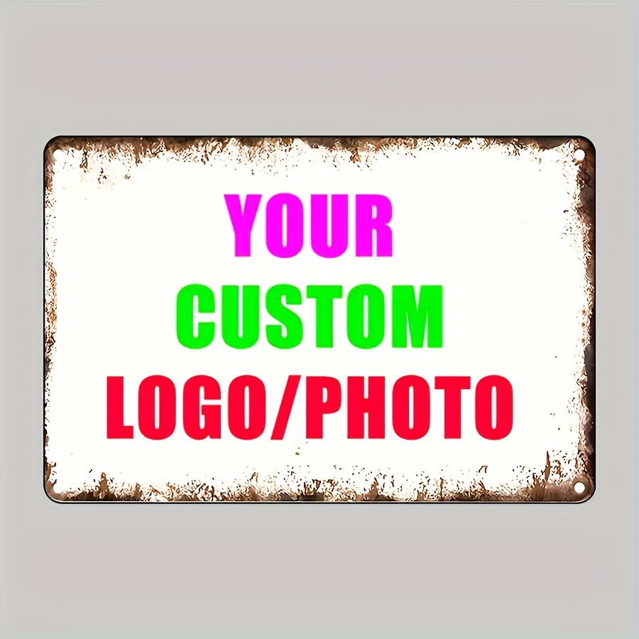 Custom Your Logo/Photo Metal T - Vintage Fashion Plates review and price