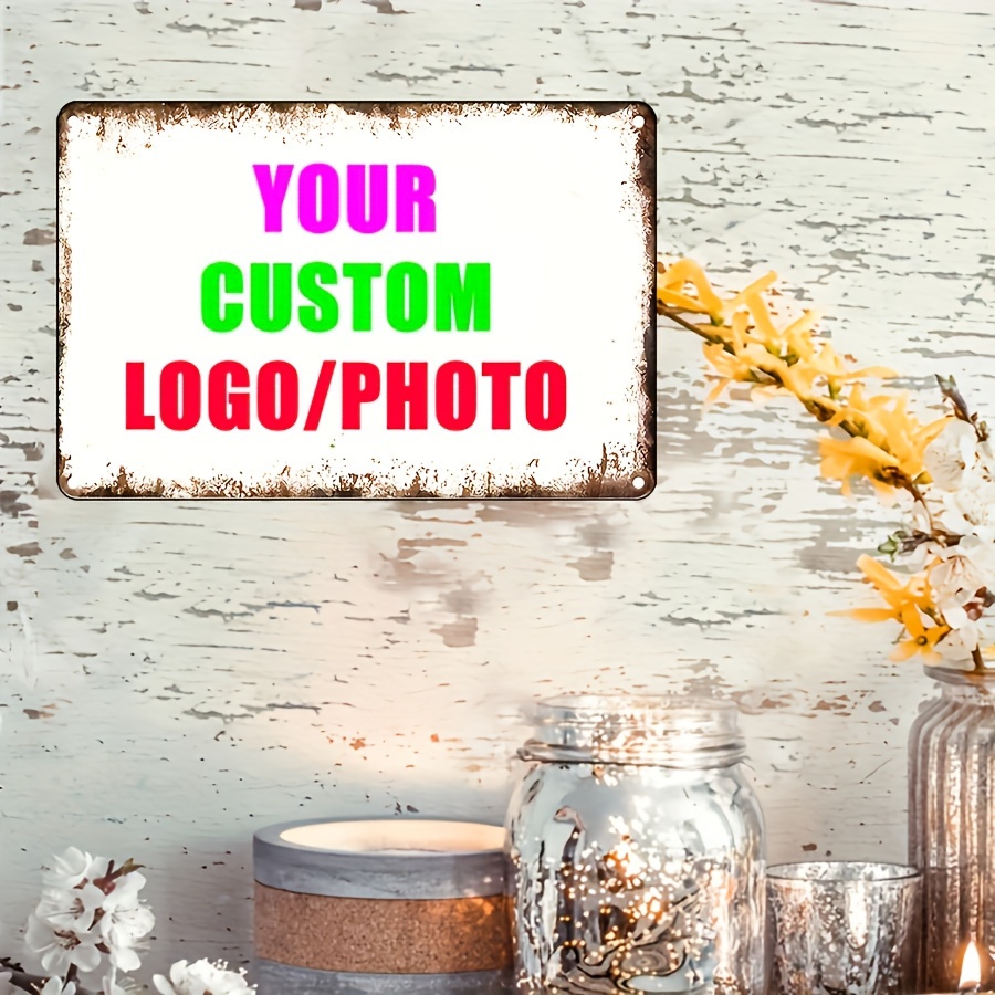 Custom Your Logo/Photo Metal T - Vintage Fashion Plates review and price