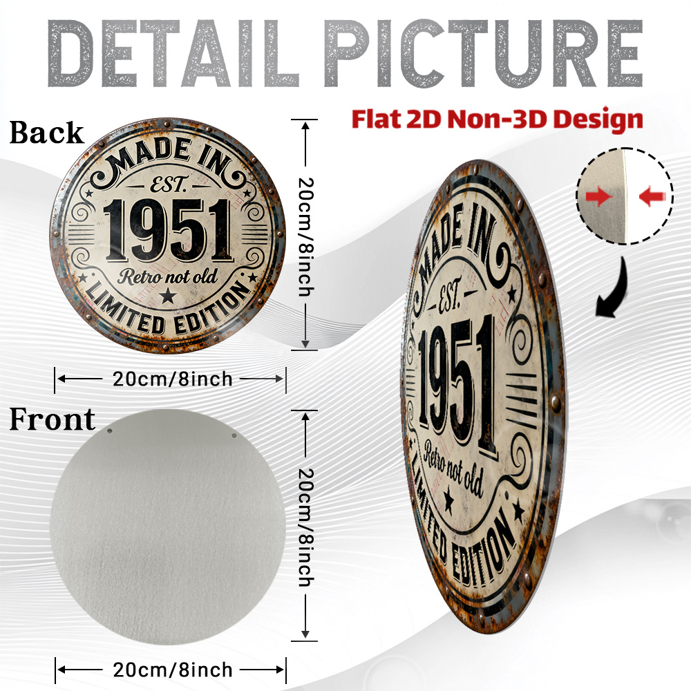 2D Flat, 1pc Vintage Metal Wal - Vintage Fashion Plates review and price