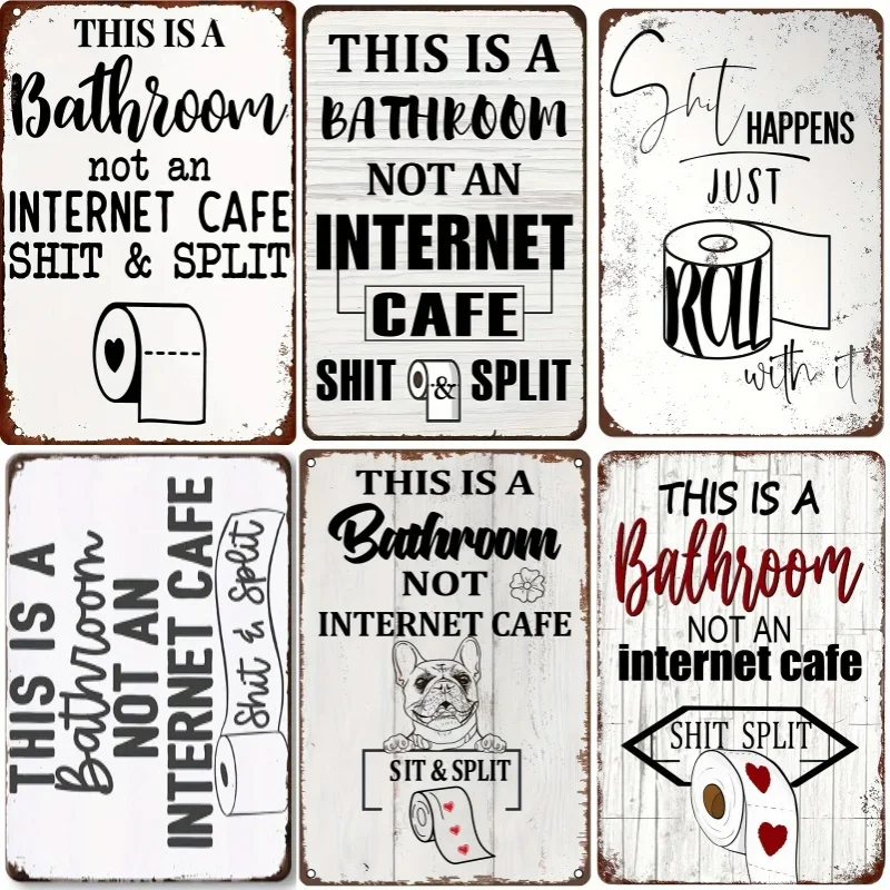 Funny Word Bathroom Decor Wari - Vintage Fashion Plates review and price