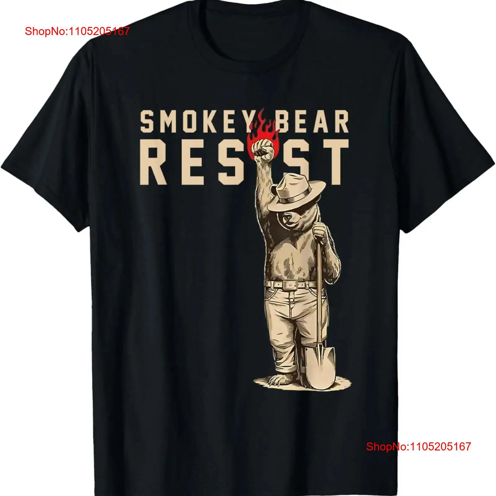 Smokey Bear Resist Statement R - Vintage Vibes Fashion review and price