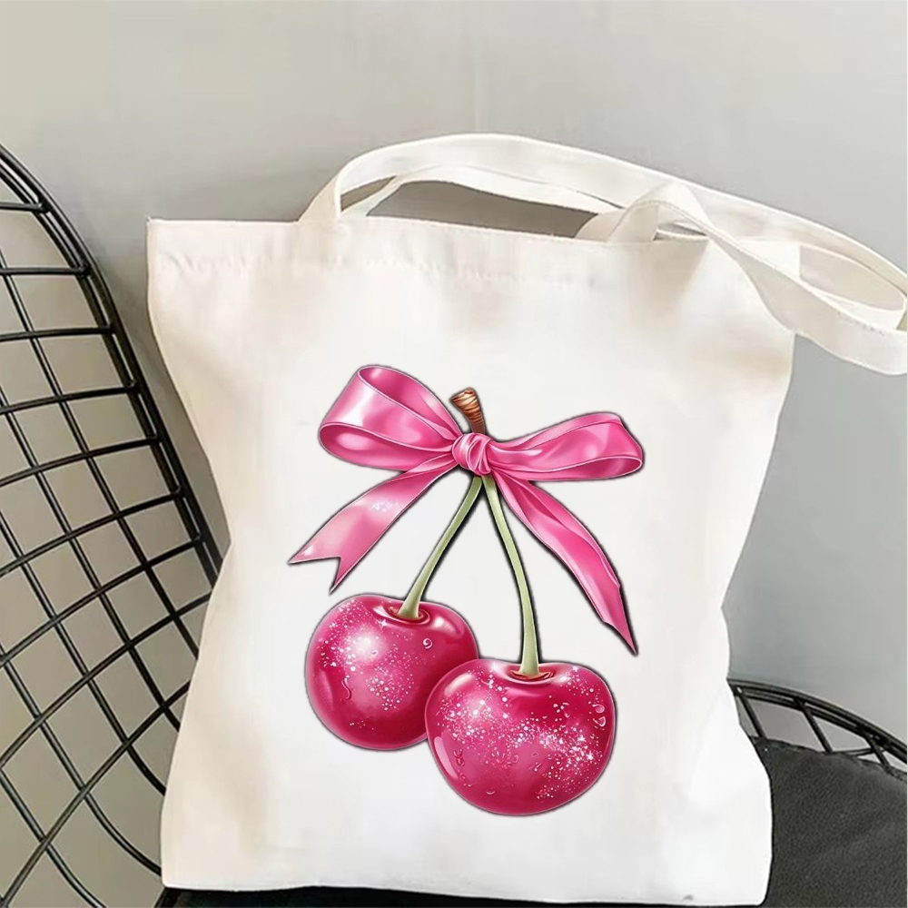 Vintage Pink Bow Cherry Art Ca - Vintage Vibes Fashion review and price