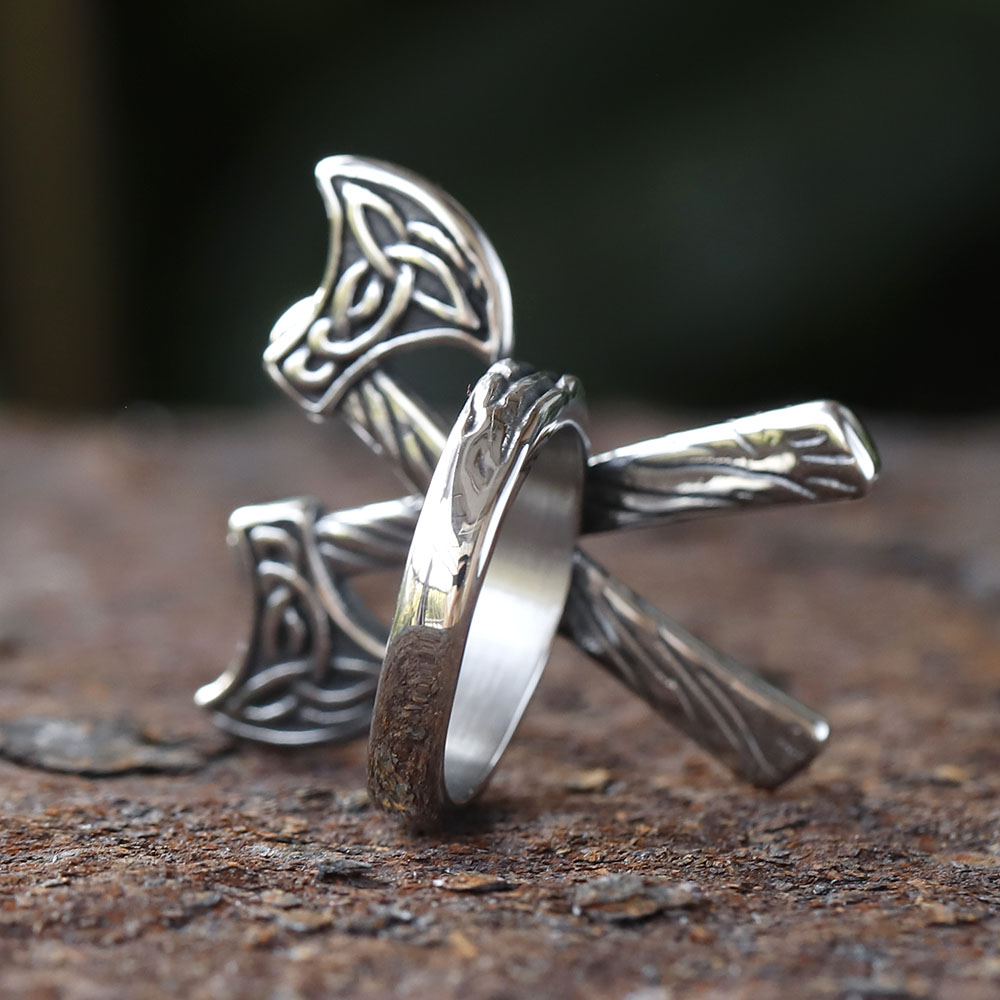 2025 Vintage Celtic Wolf Ax ri - Vintage Fashion Guide review and price