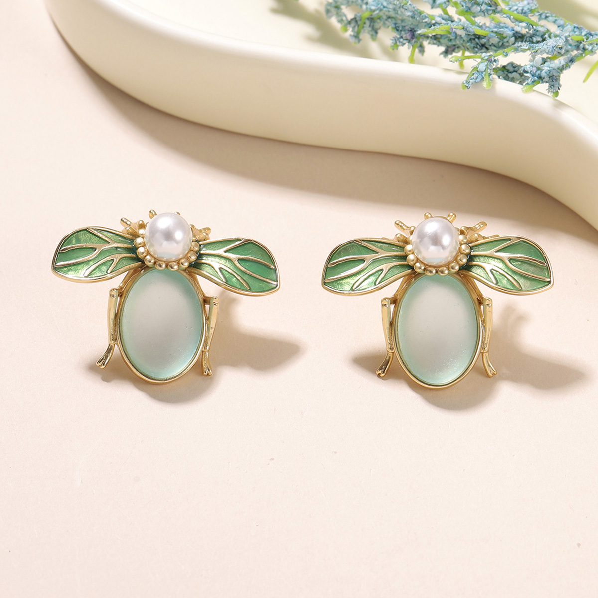 Vintage Inspired Green Enamel  - Vintage Fashion Bug review and price