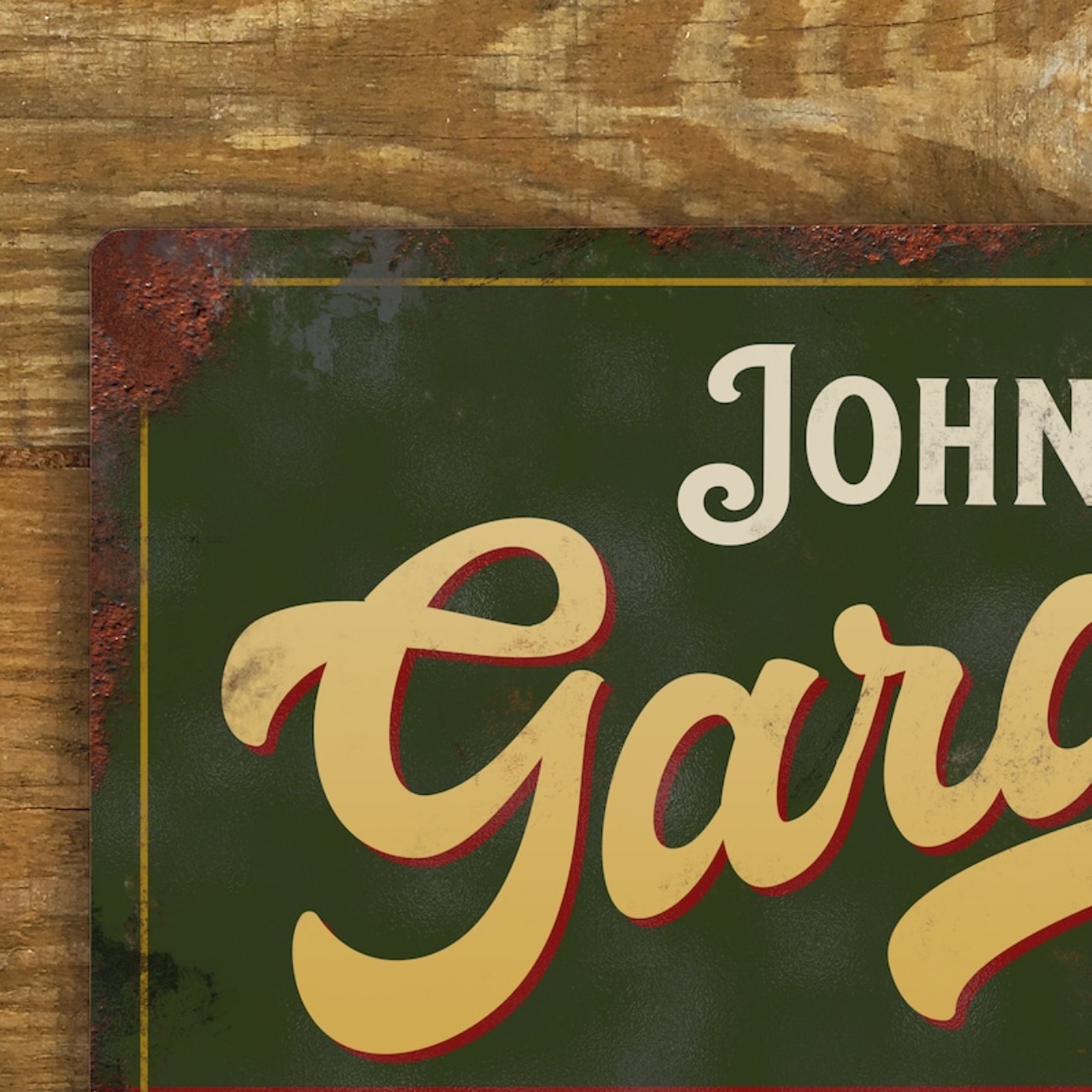 Custom Personalised Garage Met - Vintage Fashion Plates review and price