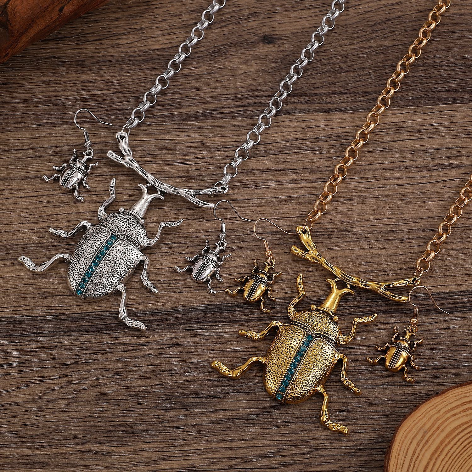 Beetle Pendant Necklace Women  - Vintage Fashion Bug review and price