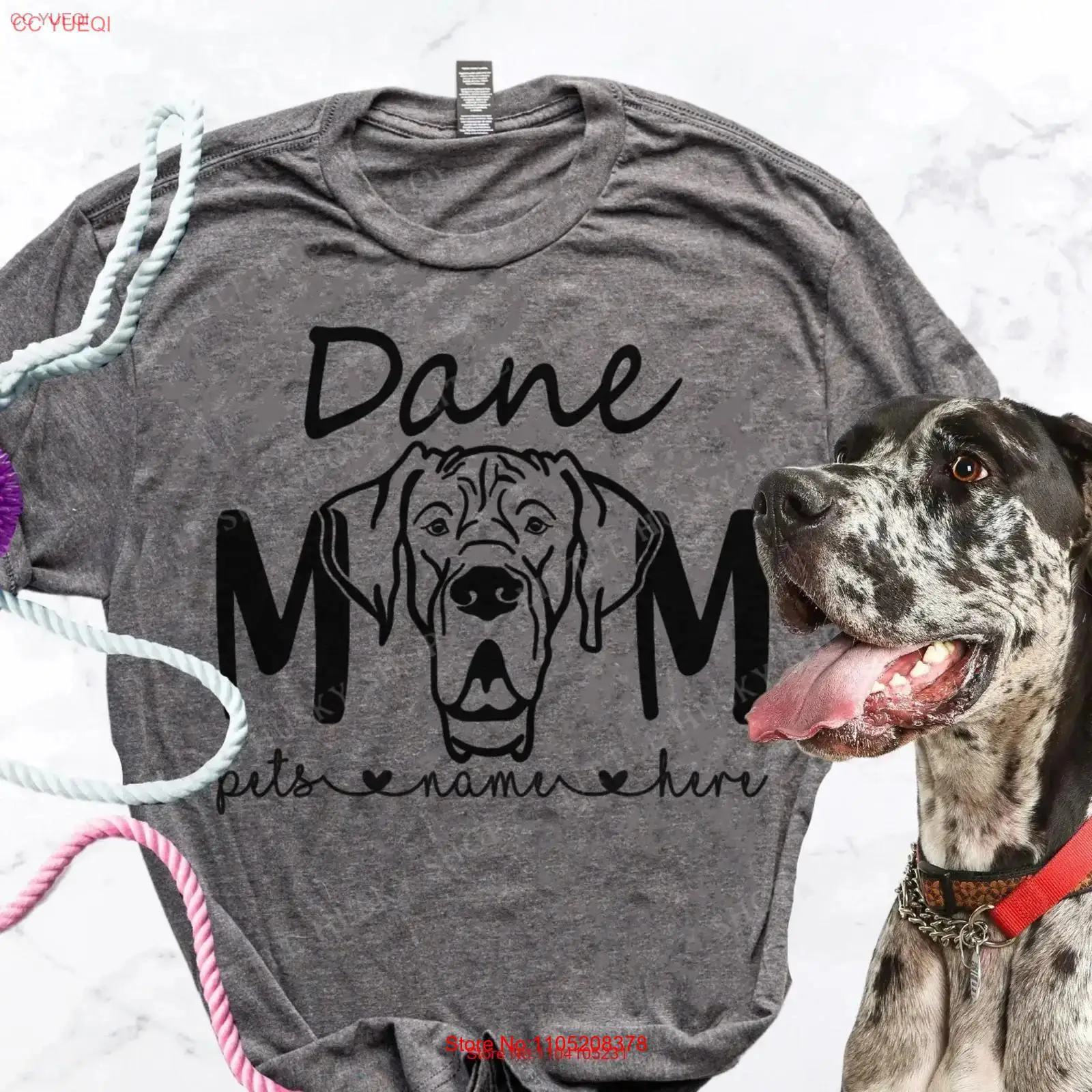 Dane Mom T Shirt with Great He - Vintage Fashion Drawings review and price