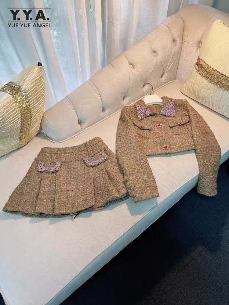 Two Piece Set Spring Autumn Wo - Vintage Fashion Jacket review and price