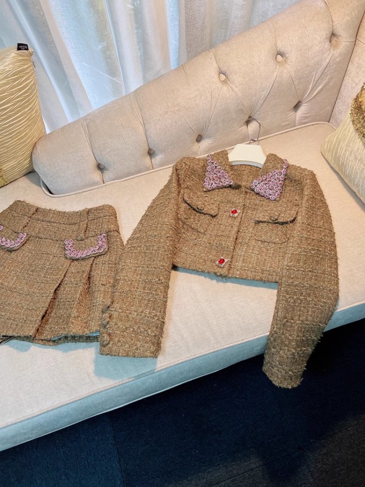 Two Piece Set Spring Autumn Wo - Vintage Fashion Jacket review and price