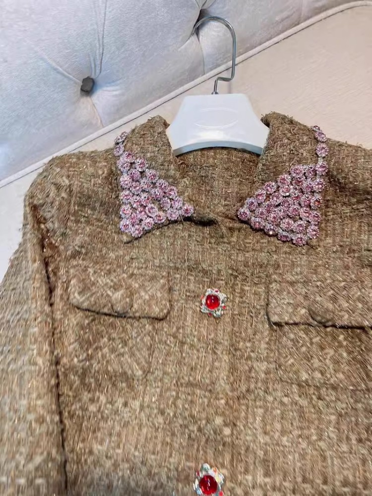 Two Piece Set Spring Autumn Wo - Vintage Fashion Jacket review and price
