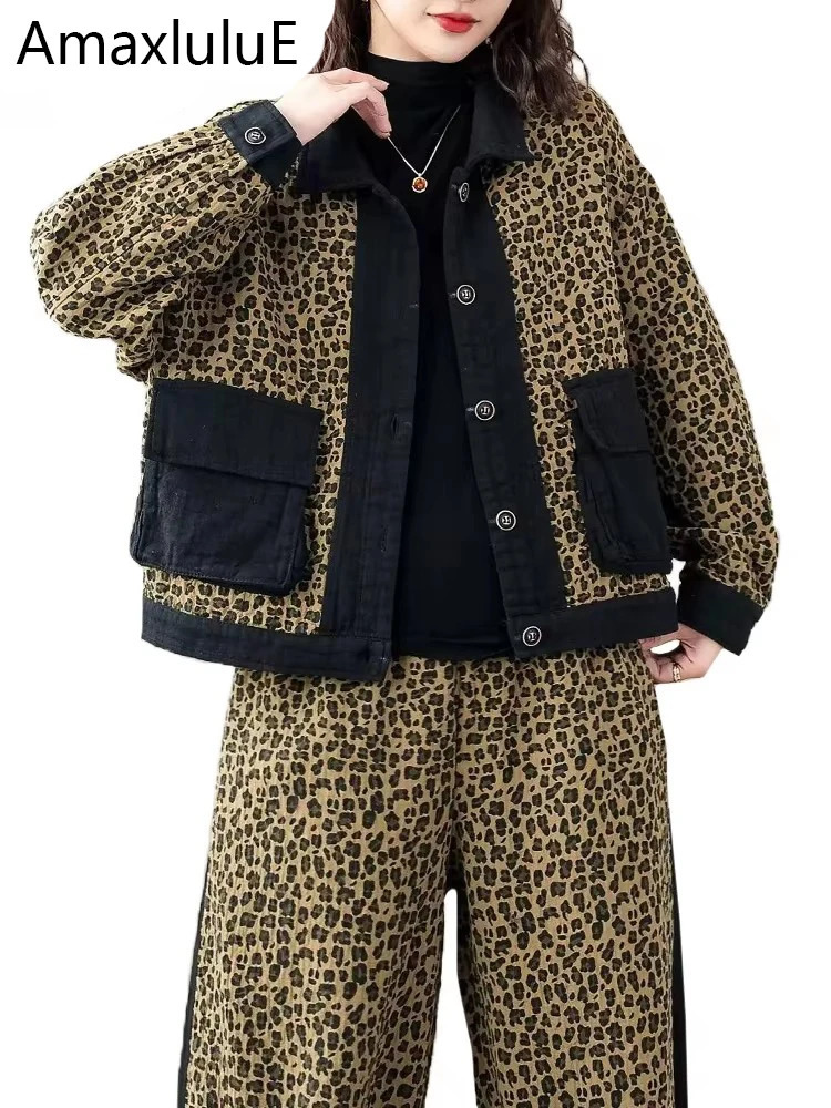 Amax luluE Spring Fashion Leop - Vintage Fashion Jacket review and price
