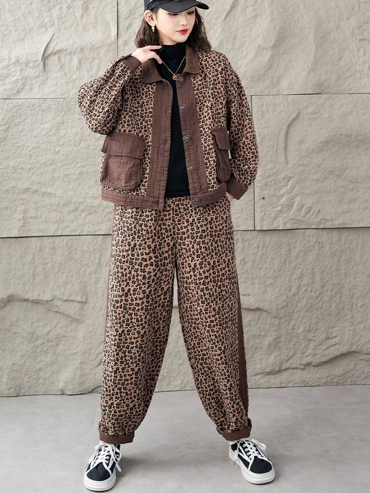 Amax luluE Spring Fashion Leop - Vintage Fashion Jacket review and price