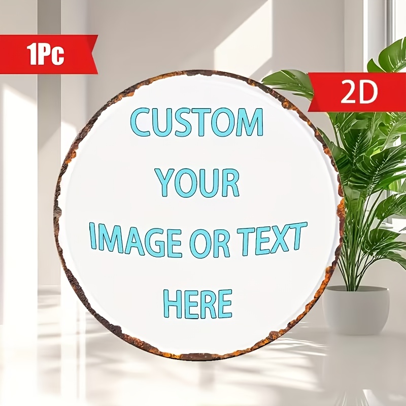 Custom Round Metal Tin Sign, P - Vintage Fashion Plates review and price